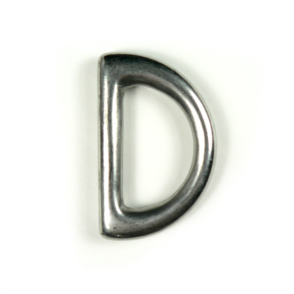 Heavy Duty D Ring- Stainless Steel